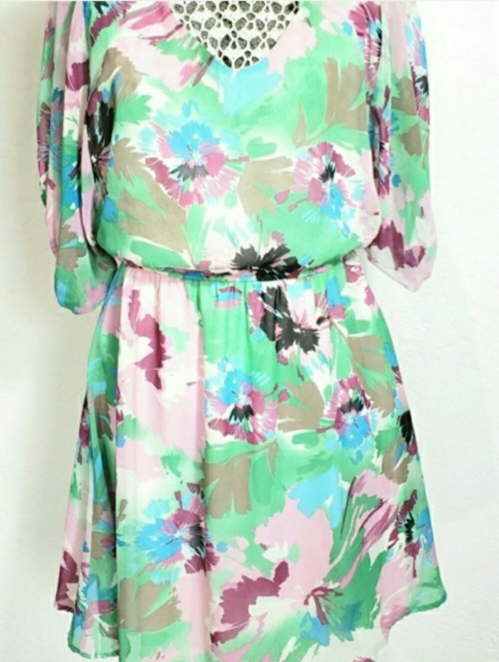 Francesca's Collection Floral Mini Dress